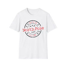 Load image into Gallery viewer, Holiday - Made in The North Pole - soft-style t-shirt