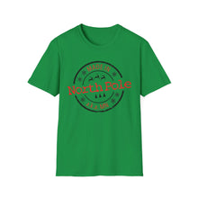 Load image into Gallery viewer, Holiday - Made in The North Pole - soft-style t-shirt