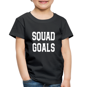 SQUAD GOALS Premium T-Shirt - black