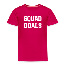 Load image into Gallery viewer, SQUAD GOALS Premium T-Shirt - dark pink