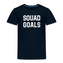 Load image into Gallery viewer, SQUAD GOALS Premium T-Shirt - deep navy