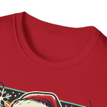 Load image into Gallery viewer, HOLIDAY - Santa Face Unisex T-Shirt &#39;Big Nick Energy&#39;