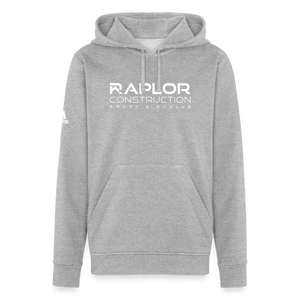 RAPLOR - Adidas Unisex Fleece Hoodie - heather gray