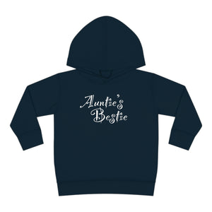 Auntie's Bestie - Toddler Pullover Fleece Hoodie