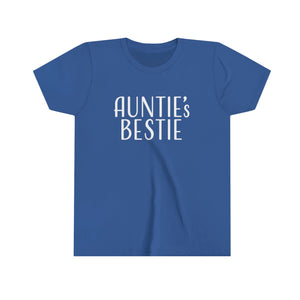 Auntie's Bestie Youth Short Sleeve Tee