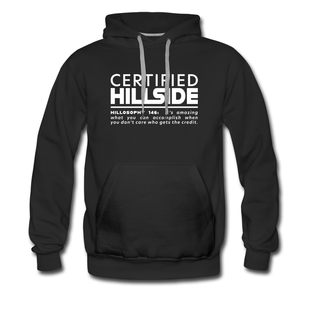 Hillosophy 146 - Men’s Premium Hoodie - black