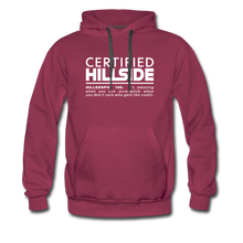 Load image into Gallery viewer, Hillosophy 146 - Men’s Premium Hoodie - burgundy