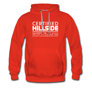 Hillosophy 146 - Men’s Premium Hoodie - red