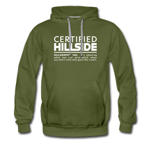 Load image into Gallery viewer, Hillosophy 146 - Men’s Premium Hoodie - olive green