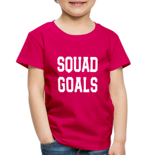 Load image into Gallery viewer, SQUAD GOALS Premium T-Shirt - dark pink